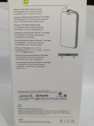 Funda iPhone 17 Pro Max Magsafe Verde Musgo claro