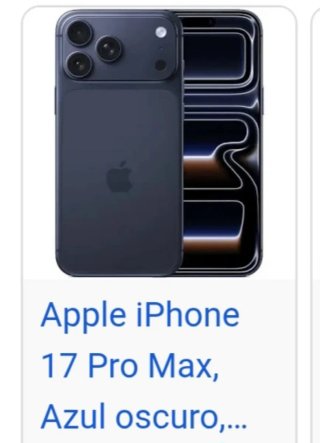 iPhone 17 Pro Max 256GB Azul Oscuro