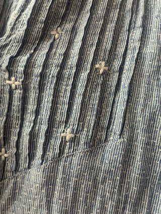 Blusa Sfera sin mangas azul Talla M