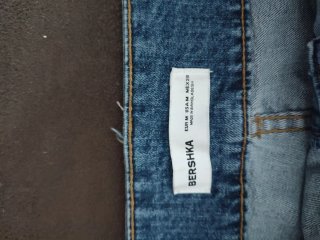 Conjunto Vaquero Bershka Azul M