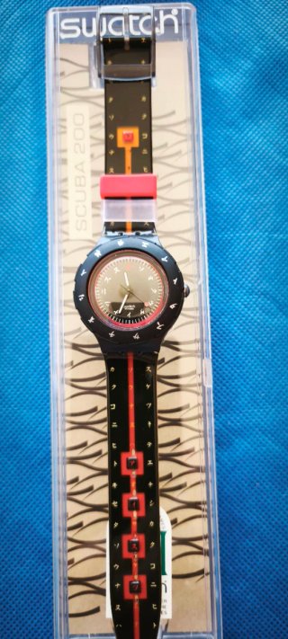 Swatch Scuba 200 Classic Ermetico Bezel