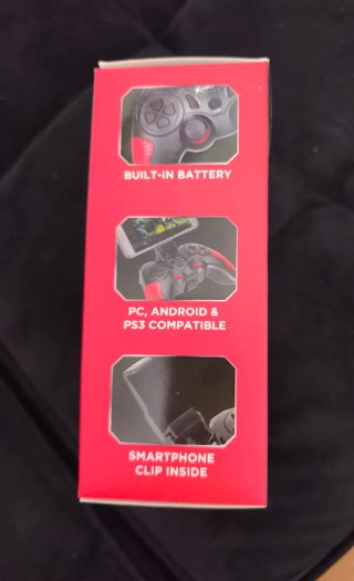 Mando bluetooth PS3/PC/Android con soporte