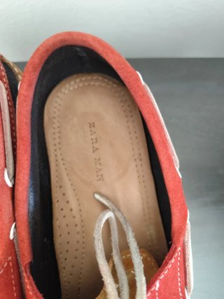 Náuticos Zara Piel Hombre