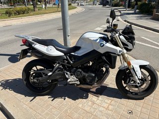 BMW F800R Blanca