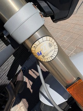 BMW F800R Blanca