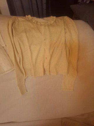 Falda corta dorada Mayoral Talla 12