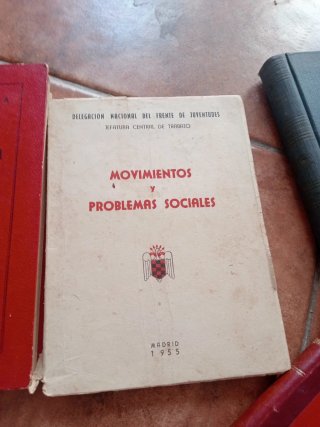 7 libros antiguos década de los 40 y 50