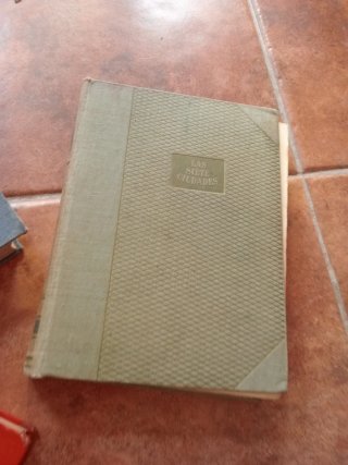 7 libros antiguos década de los 40 y 50