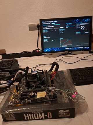 Combo i5 7400 y Placa Base ASUS H110M-D