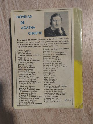 Lote libros Agatha Christie - Ed. Biblioteca Oro