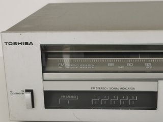 TOSHIBA ST-T25 – Tuner Stereo Hi-Fi Vintage AM/FM