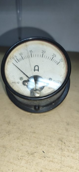 Amperímetro Analógico Vintage Silex R-11