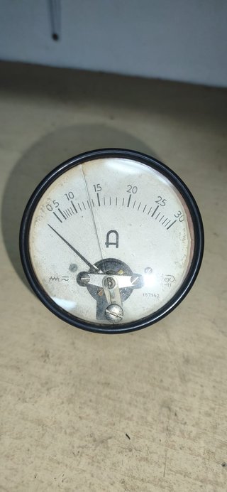 Amperímetro Analógico Vintage Silex R-11