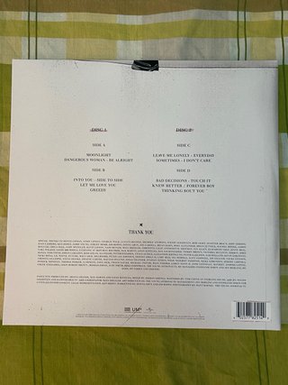 Ariana Grande Dangerous Woman Vinilo Morado