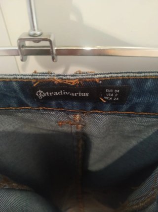 Falda vaquera Stradivarius Talla 34