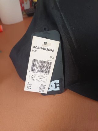 Gorra DC Shoes Negra Infantil
