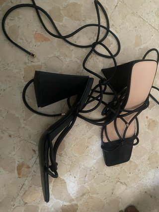 Zapatos de tacón negros mujer sin estrenar