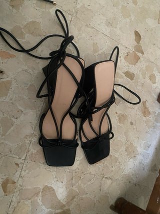 Zapatos de tacón negros mujer sin estrenar