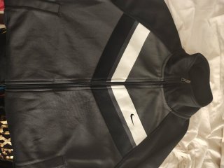 Sudadera Nike Talla M Negra y Gris