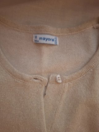 Pantalón ancho Mayoral T10 y chaqueta fina
