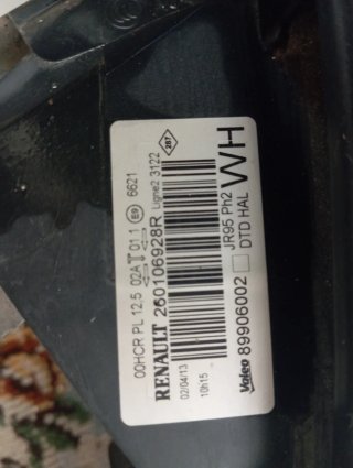 Faro Delantero Derecho Renault Scenic III 2013