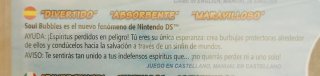 Juego Nintendo DS Soul Bubbles
