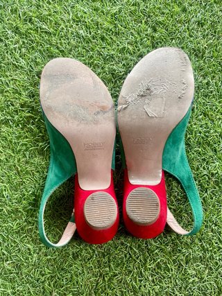 Sandalias Hobby Slingback Multicolor