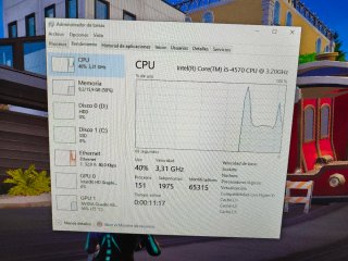 PC HP i5 16gb nvidia
