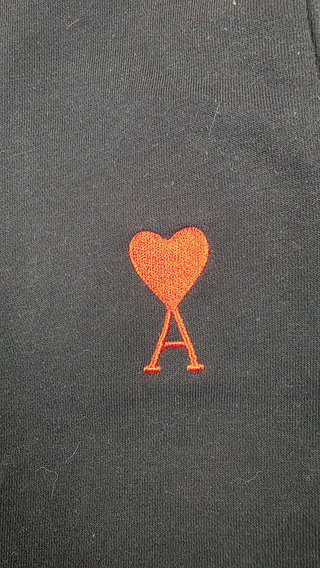 Pantalones cortos Ami Paris negros