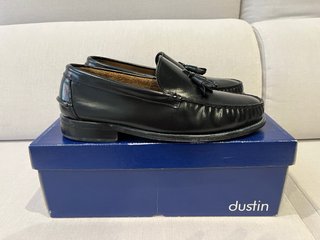 Mocasines Dustin Negro Piel