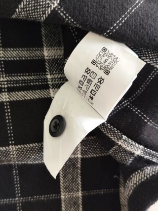 Camisa de cuadros Zara Talla M