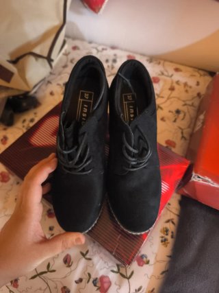 Botines de tacón negros