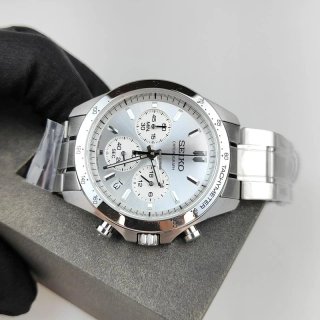Seiko SBTR009 Cronógrafo Plata/Blanco