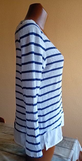 Camiseta Cortefiel Rayas Manga Larga