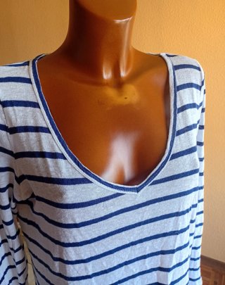 Camiseta Cortefiel Rayas Manga Larga