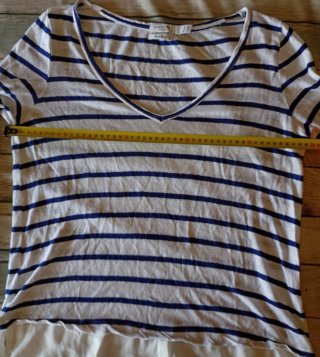 Camiseta Cortefiel Rayas Manga Larga