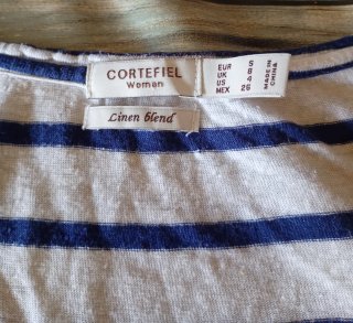 Camiseta Cortefiel Rayas Manga Larga