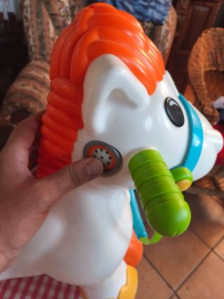 Caballo infantil balancín