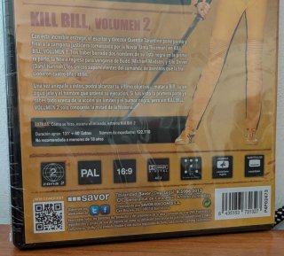 Pack Kill Bill 1+2 dvd Nueva