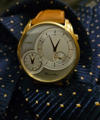Citizen Dual Time Oro
