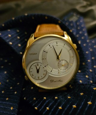 Citizen Dual Time Oro
