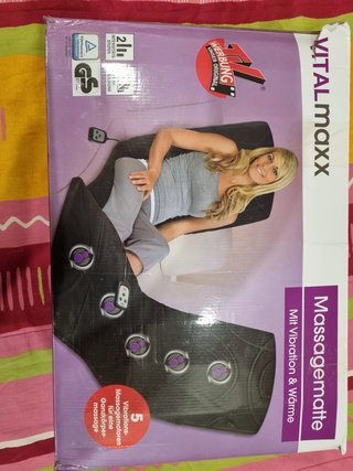 VITALmaxx Masagematte con calor y masaje