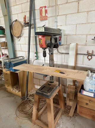 Taladro de Columna para Madera/Metal