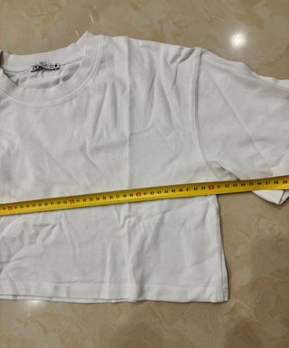 T-shirt bianca Zara