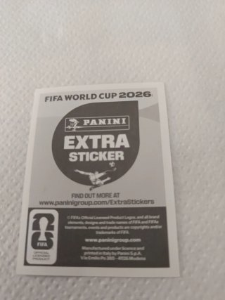 Cromo CR7 Extra Sticker Morado Panini