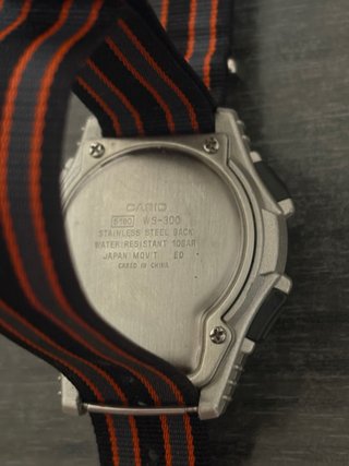 Reloj Casio Vintage WS-300 Módulo 5180
