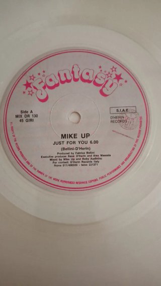 Vinile Mike Up - Just For You 12 Promozionale