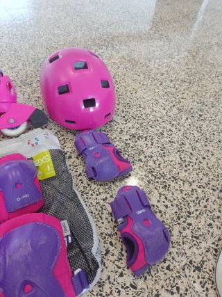 Patines Talla 26-28 y Accesorios Protección