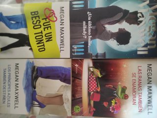 Libros tapa blanda Megan Maxwell