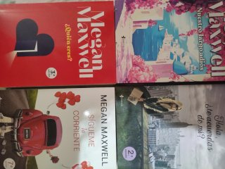 Libros tapa blanda Megan Maxwell